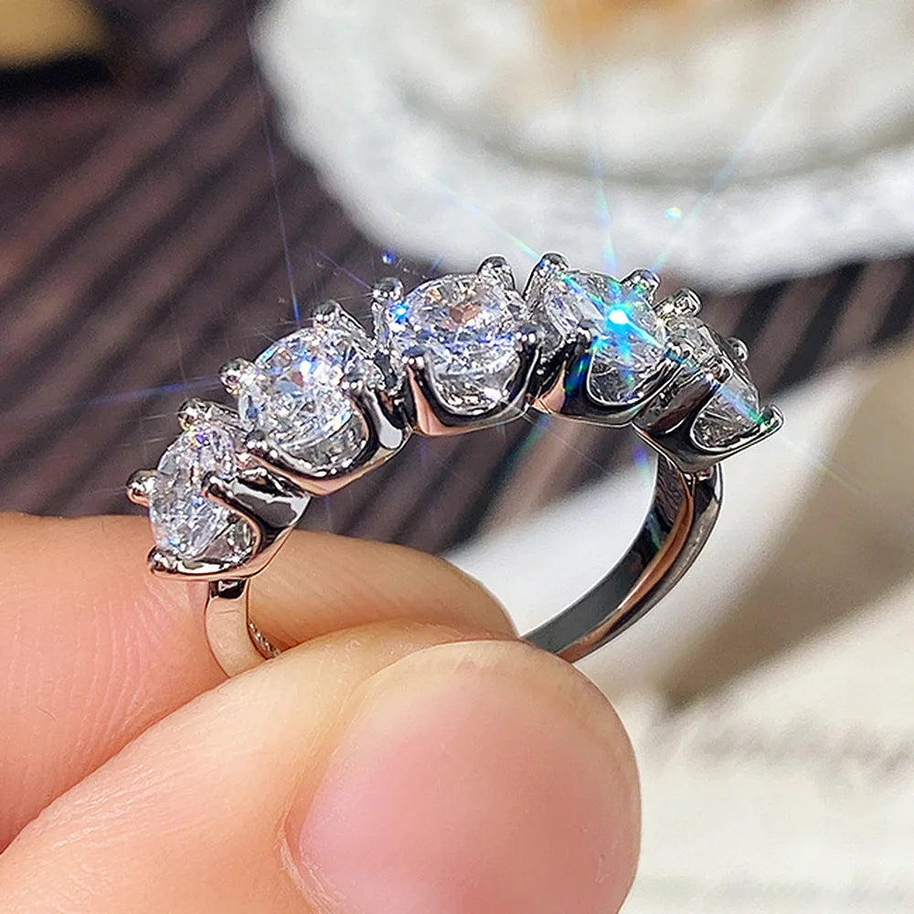 Hot Selling Single Row lab Moissanite 925