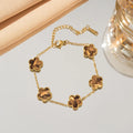 Adjustable Stainless Steel Bracelet for Women Classic Luxury