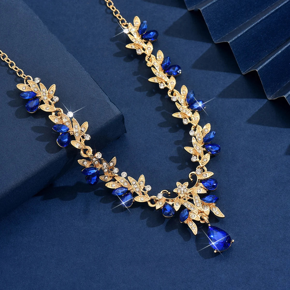 Cross border jewelry, flower collarbone chain accessories