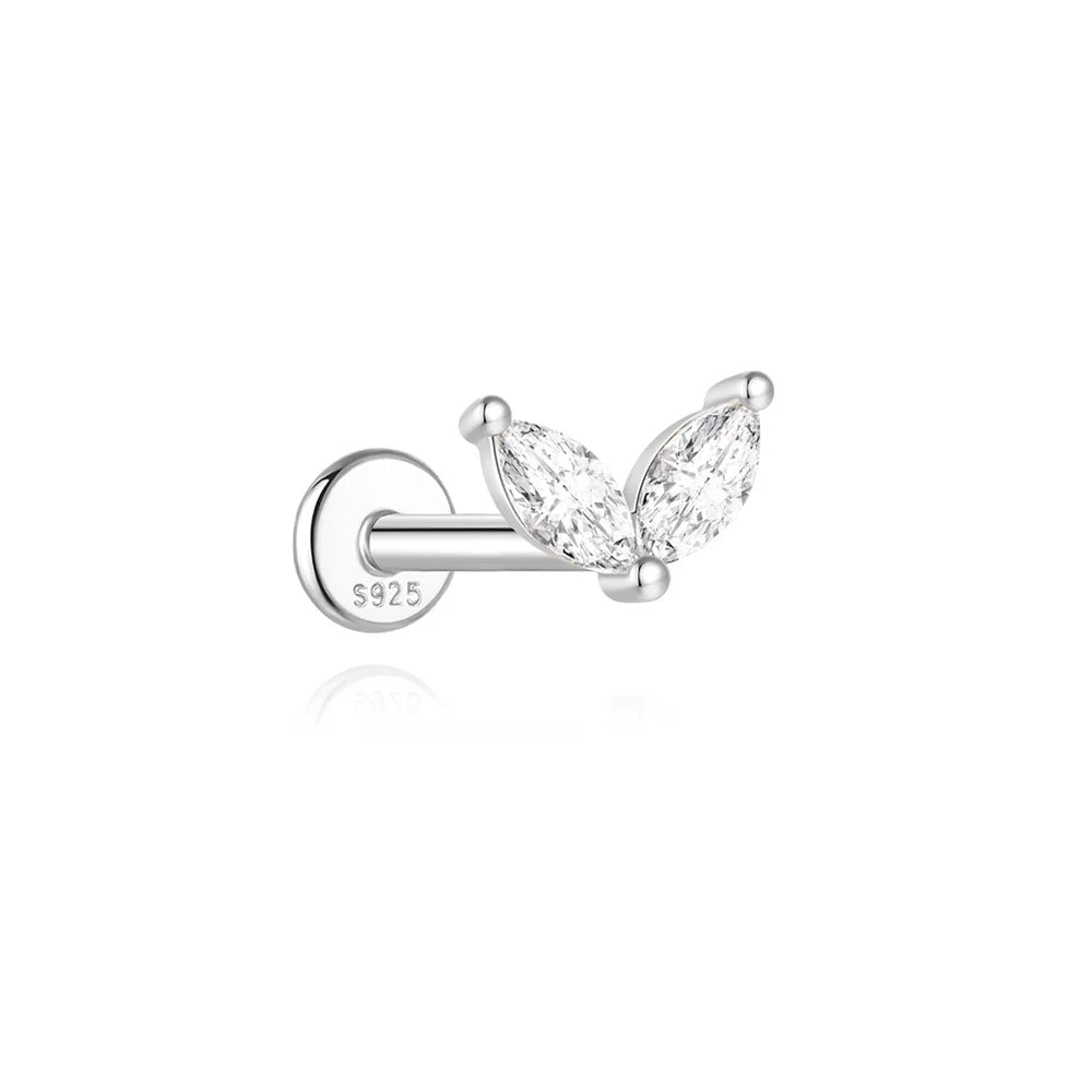 Aide Moissanite Diamond Stud Earrings for Women Orginal 925