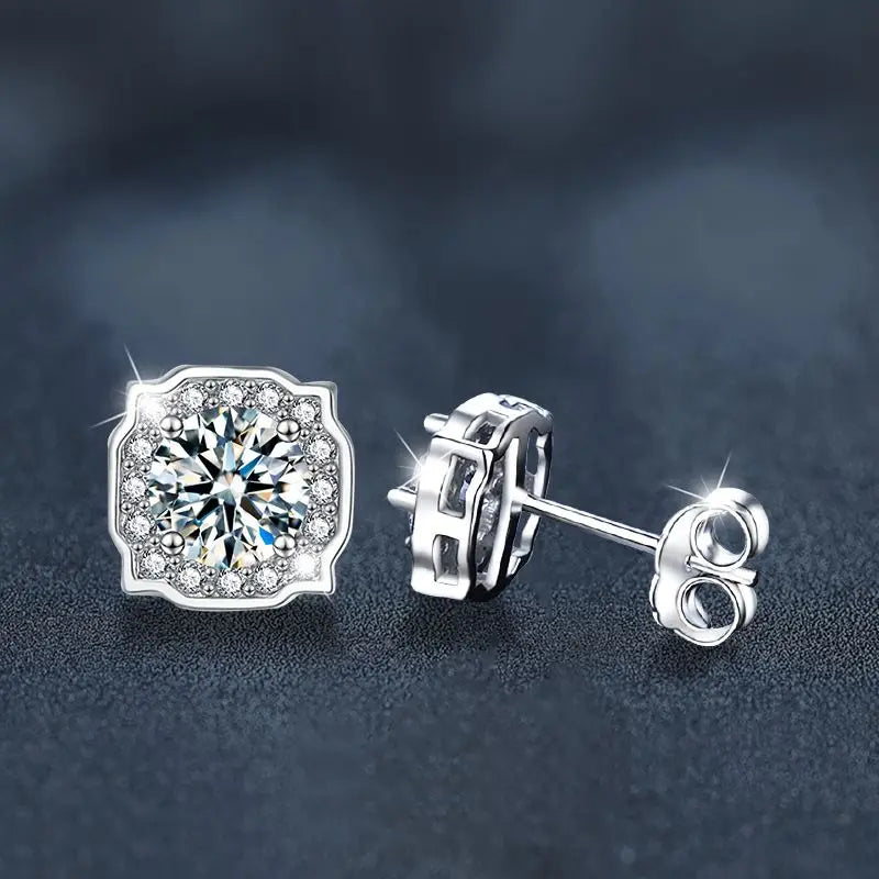 GRA Certificates 100% Real Moissanite 925