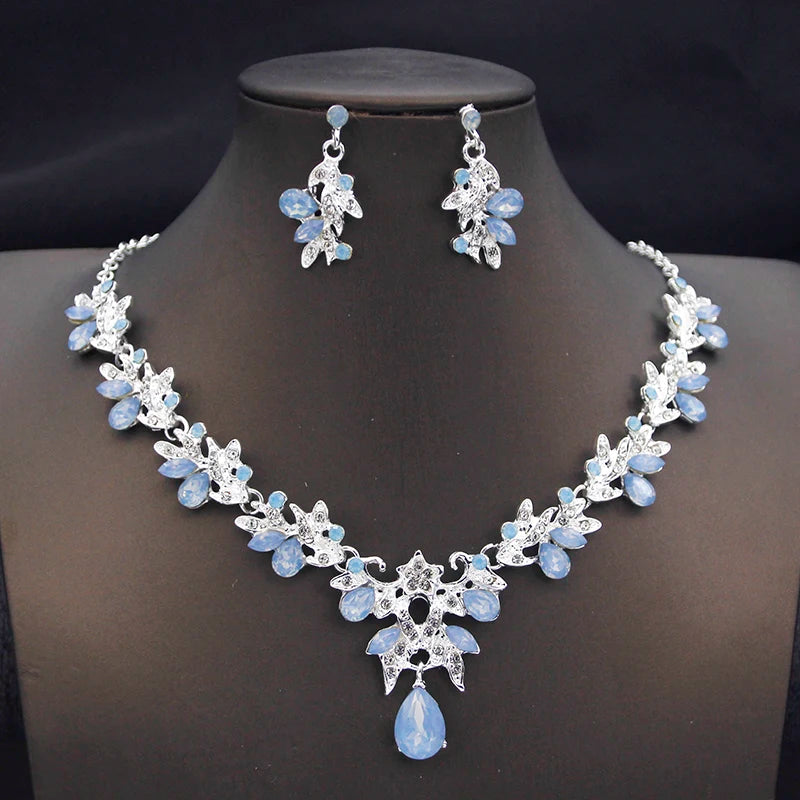 Fashion Necklace for Women Choker Necklace and Earring