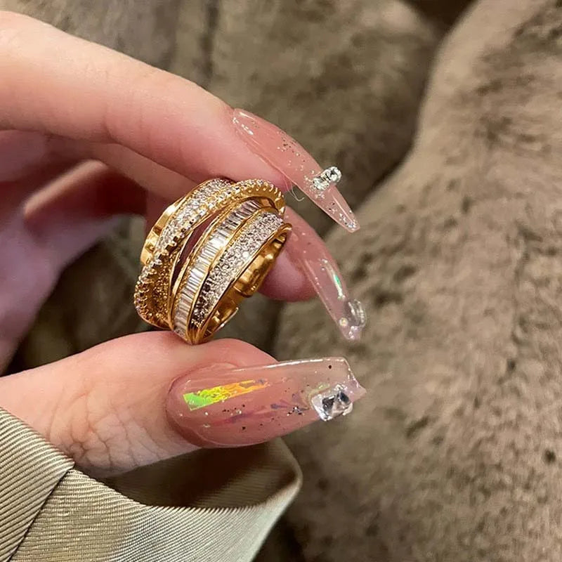 Korea Gold Color Multilayer Wide