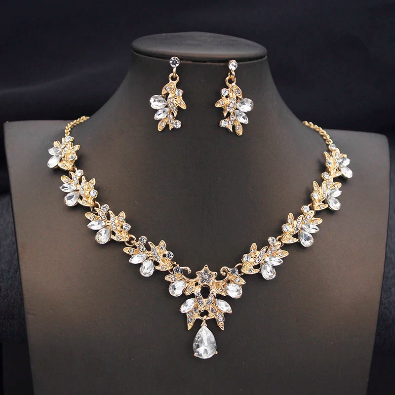 Fashion Necklace for Women Choker Necklace and Earring