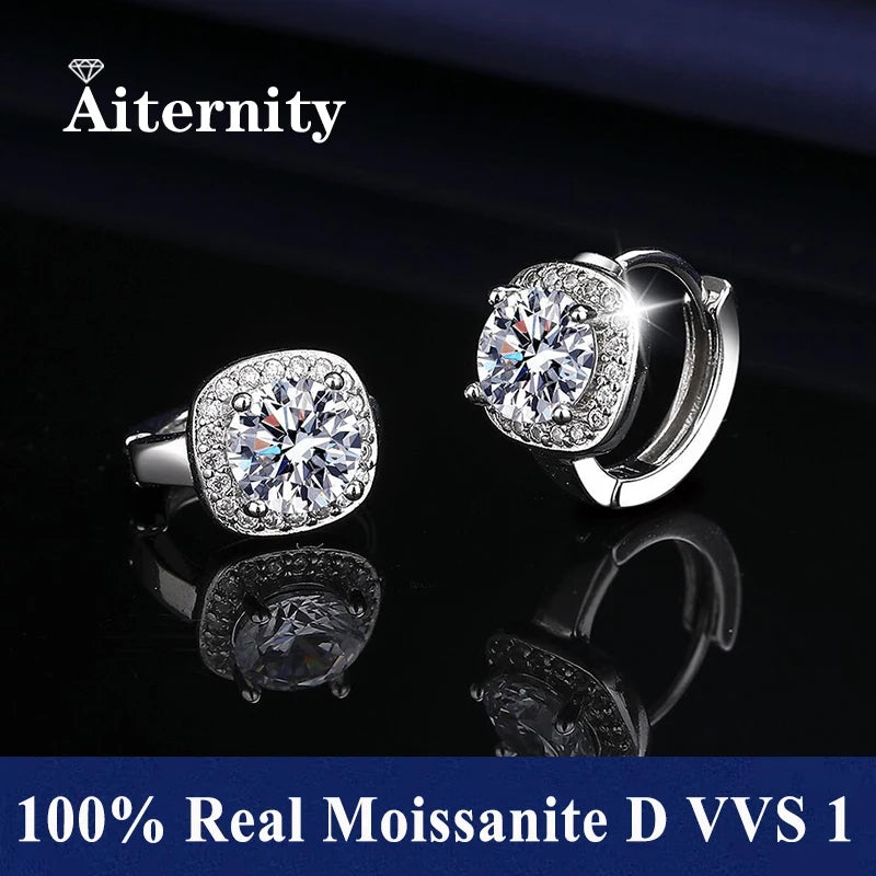 GRA Certificates 100% Real Moissanite 925