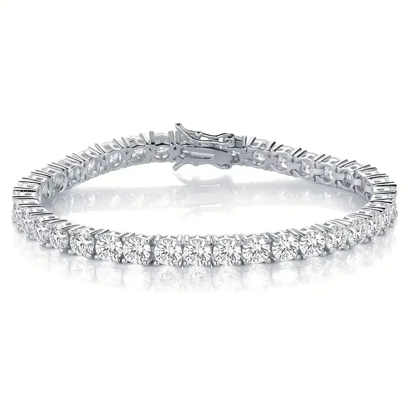 Factory price 925 silver plated 18K gold 4A grade Zircon