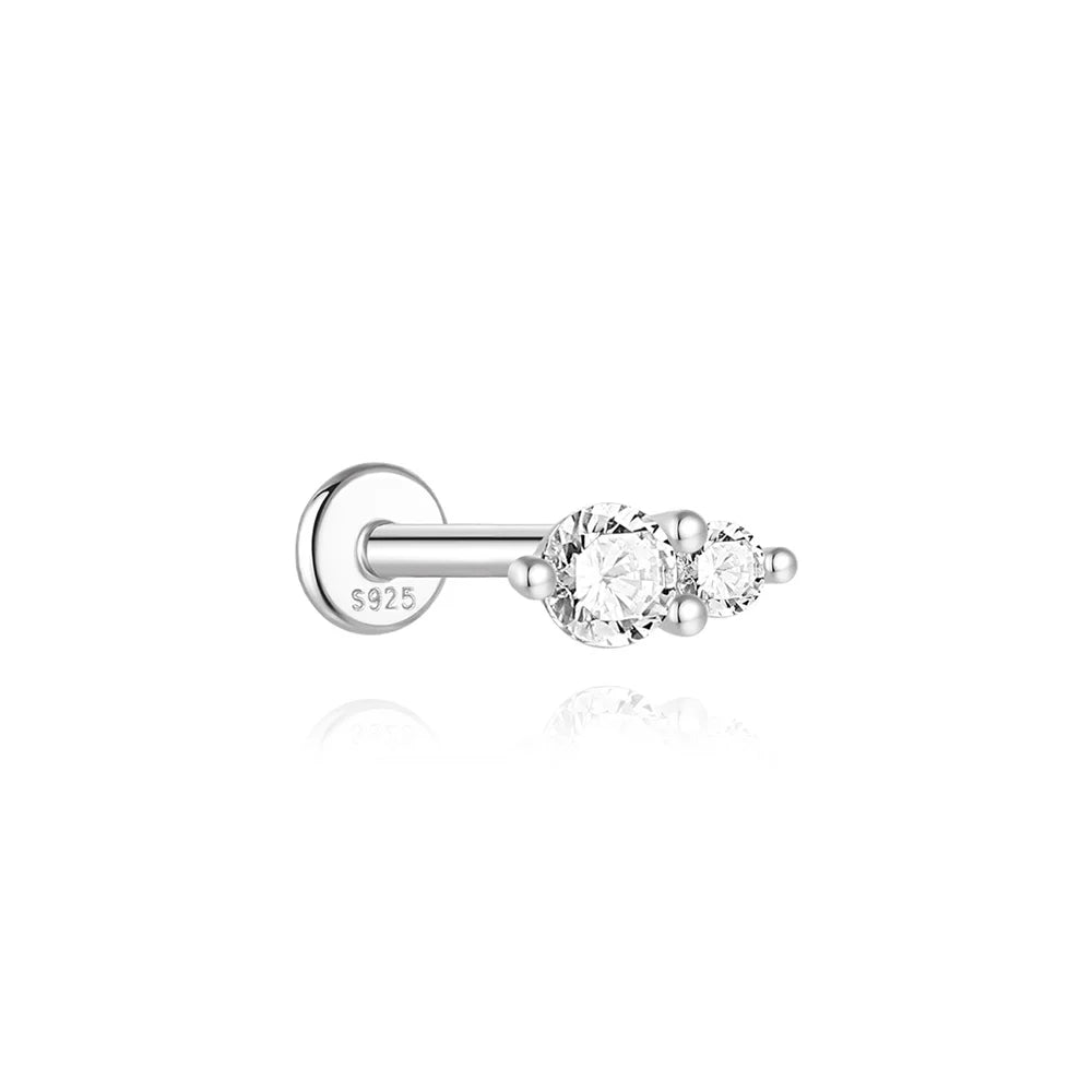 Aide Moissanite Diamond Stud Earrings for Women Orginal 925