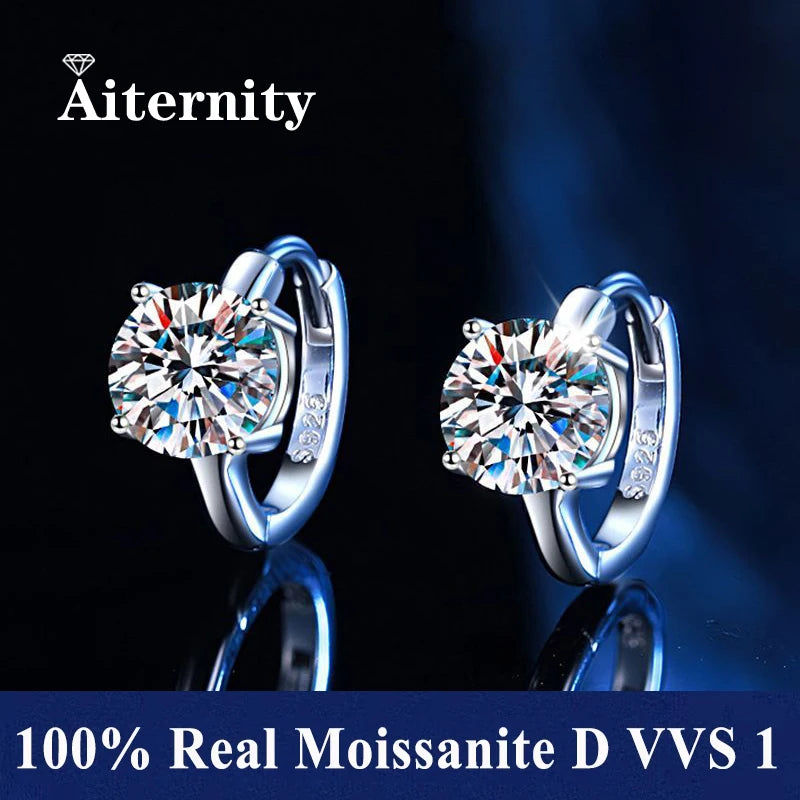 GRA Certificates 100% Real Moissanite 925