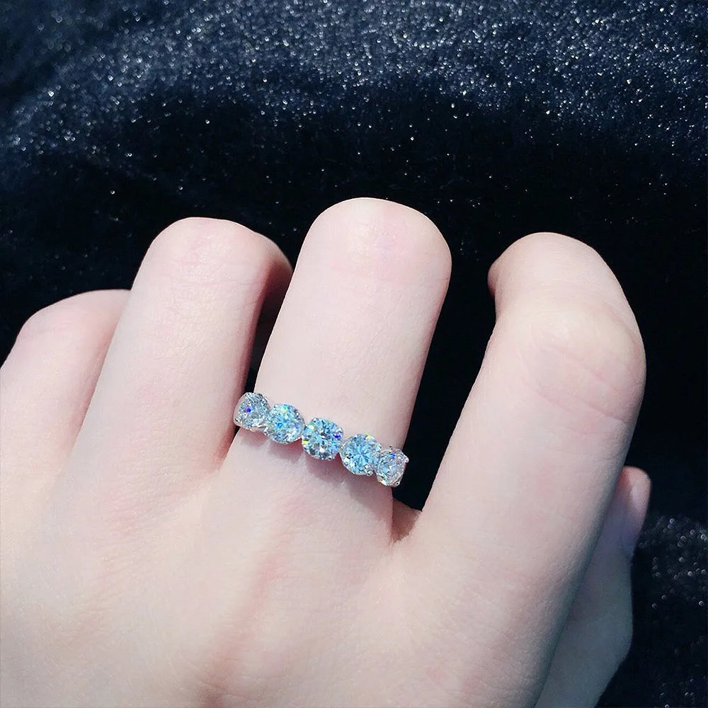 Hot Selling Single Row lab Moissanite 925