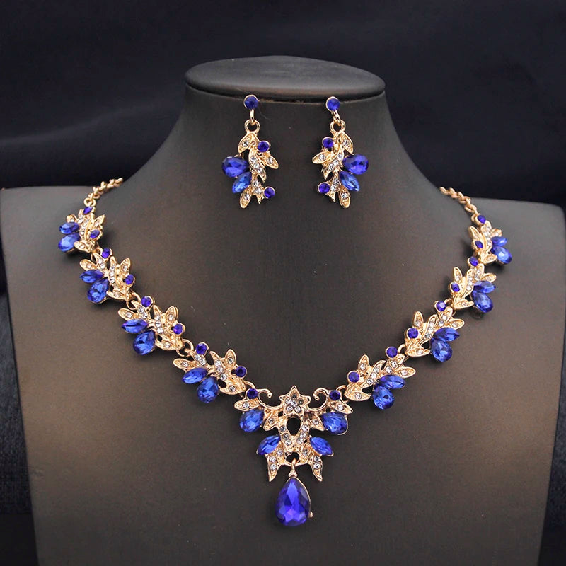 Fashion Necklace for Women Choker Necklace and Earring
