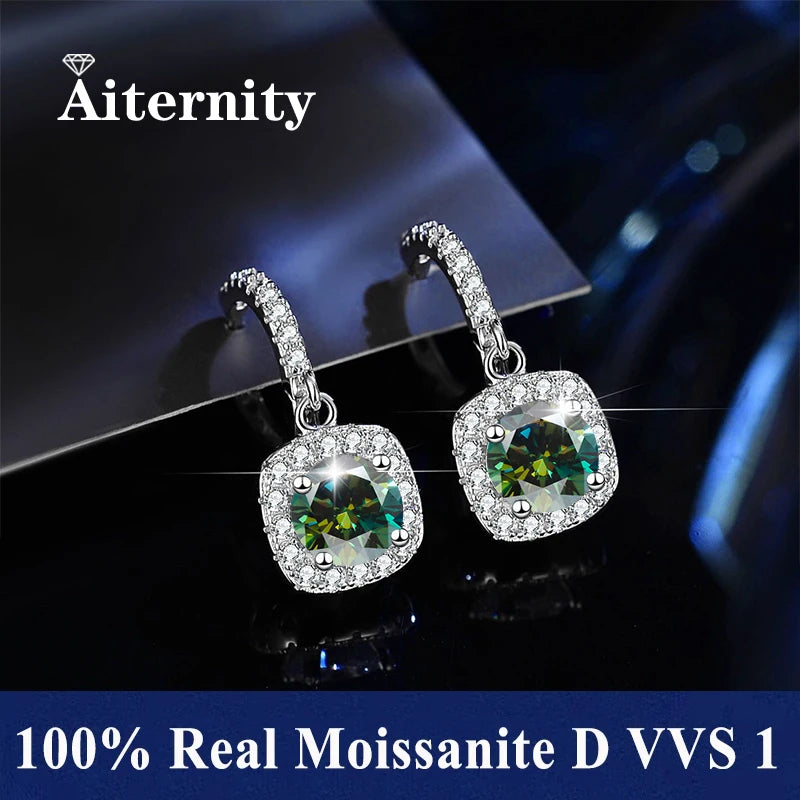GRA Certificates 100% Real Moissanite 925