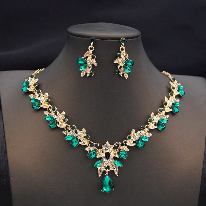 Fashion Necklace for Women Choker Necklace and Earring