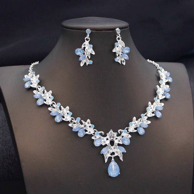 Fashion Necklace for Women Choker Necklace and Earring