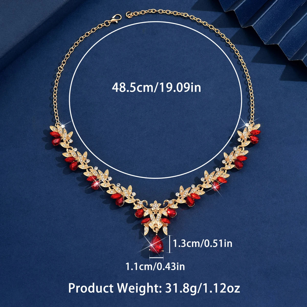 Cross border jewelry, flower collarbone chain accessories